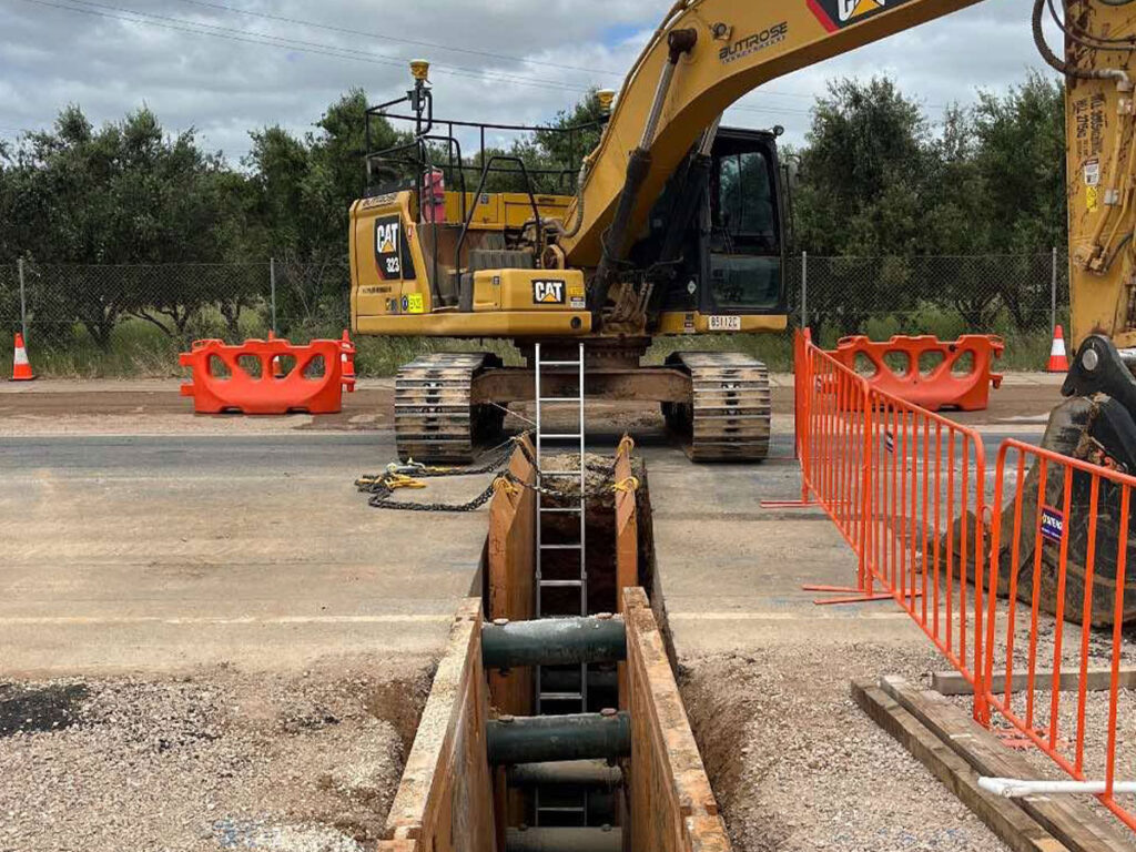 evanston-gardens-sewer-buttrose-earthmovers